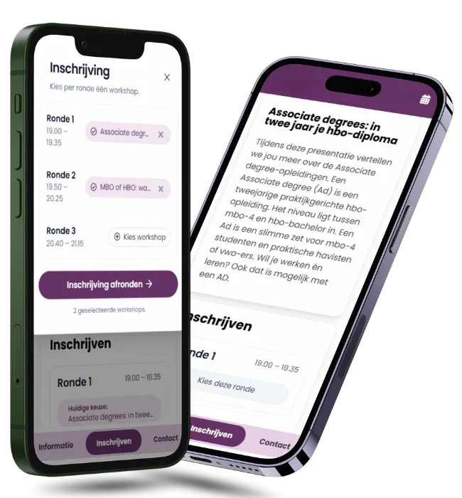 Digitaal Aanmelden - mobiel formulier