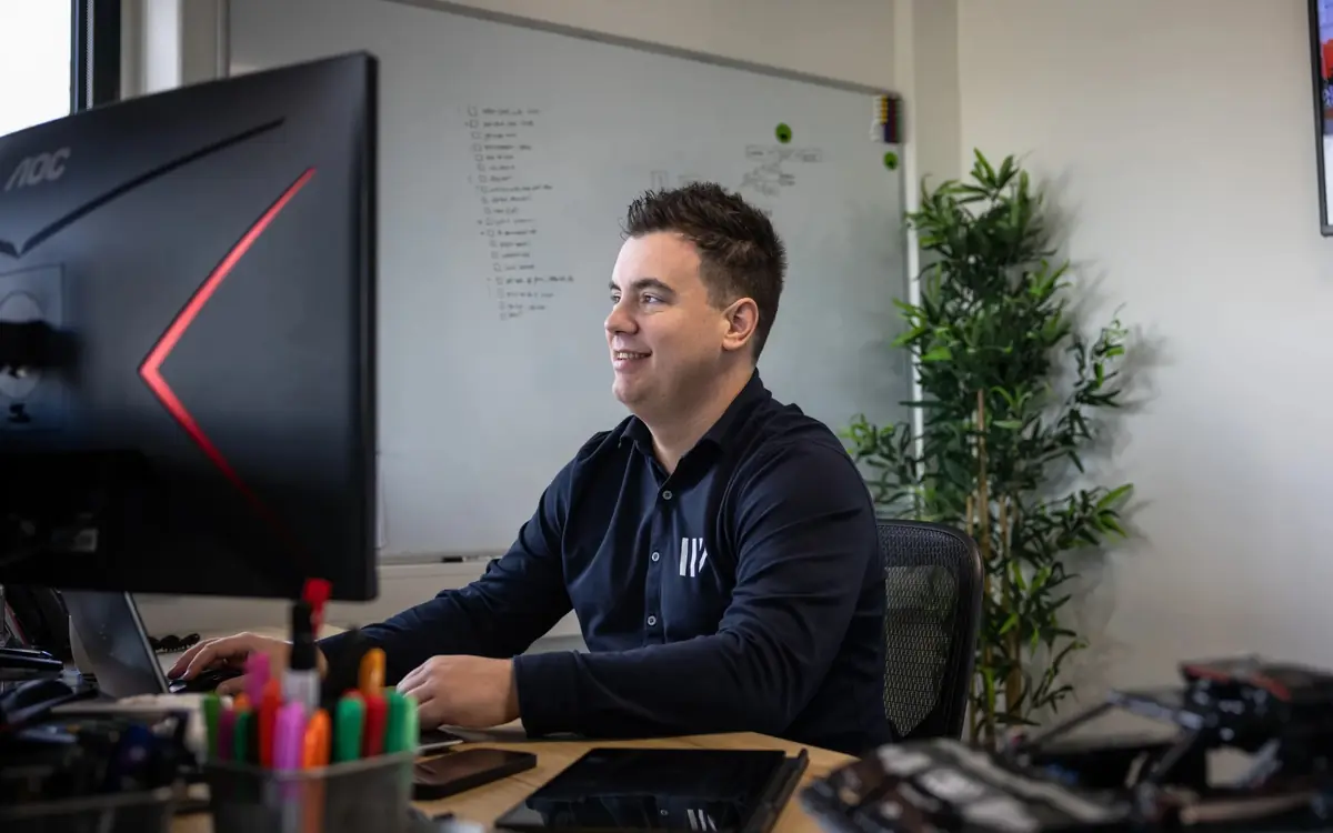 Wesley Abbenhuis, oprichter van Wabber B.V.